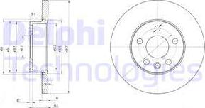 Delphi BG3415 - Jarrulevy inparts.fi