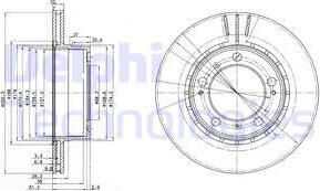 Delphi BG3410 - Jarrulevy inparts.fi