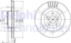 Delphi BG3413 - Jarrulevy inparts.fi