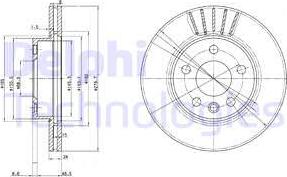 Delphi BG3417 - Jarrulevy inparts.fi