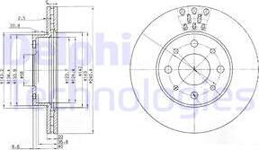 Delphi BG3425 - Jarrulevy inparts.fi