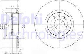 Delphi BG3420 - Jarrulevy inparts.fi