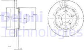 Delphi BG3594 - Jarrulevy inparts.fi