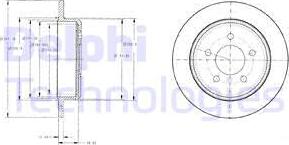 Delphi BG3595 - Jarrulevy inparts.fi