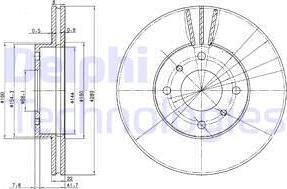 Delphi BG3596C - Jarrulevy inparts.fi