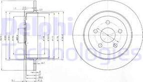 Delphi BG3593 - Jarrulevy inparts.fi