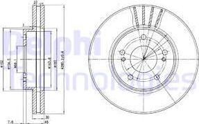 Delphi BG3541 - Jarrulevy inparts.fi