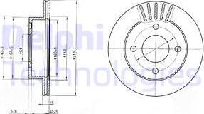 Delphi BG3548 - Jarrulevy inparts.fi