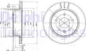 Delphi BG3542 - Jarrulevy inparts.fi