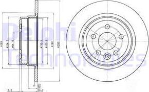 Delphi BG3550 - Jarrulevy inparts.fi