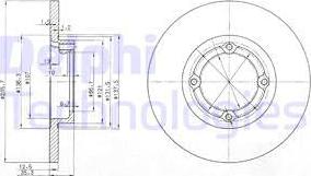 Delphi BG3551 - Jarrulevy inparts.fi