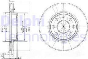 Delphi BG3568 - Jarrulevy inparts.fi