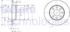 Delphi BG3567 - Jarrulevy inparts.fi