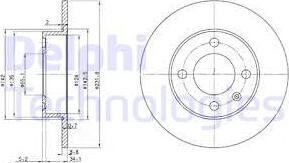 Delphi BG3505 - Jarrulevy inparts.fi