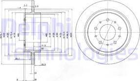 Delphi BG3502 - Jarrulevy inparts.fi