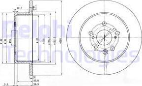 Delphi BG3583 - Jarrulevy inparts.fi