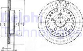 Delphi BG3536 - Jarrulevy inparts.fi