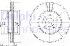 Delphi BG3537 - Jarrulevy inparts.fi