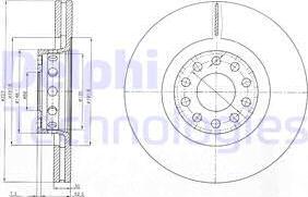 Delphi BG3524 - Jarrulevy inparts.fi