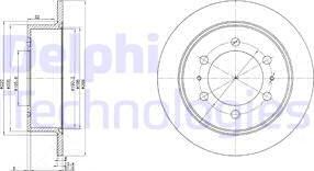 Delphi BG3522 - Jarrulevy inparts.fi