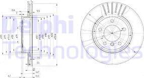 Delphi BG3527C - Jarrulevy inparts.fi