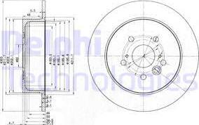 Delphi BG3691 - Jarrulevy inparts.fi