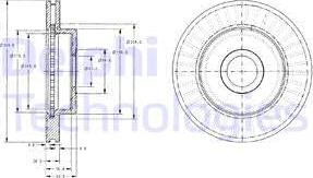 Delphi BG3659 - Jarrulevy inparts.fi