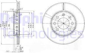 Delphi BG3658 - Jarrulevy inparts.fi