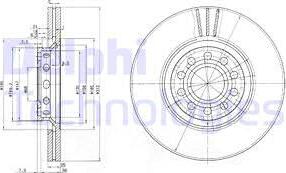 Delphi BG3657 - Jarrulevy inparts.fi