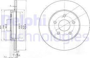 Delphi BG3663C-18B1 - Jarrulevy inparts.fi