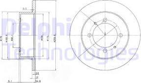 Delphi BG3609 - Jarrulevy inparts.fi