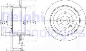 Delphi BG3615 - Jarrulevy inparts.fi