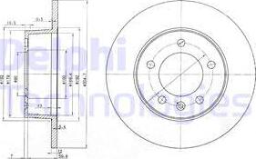 Delphi BG3681C - Jarrulevy inparts.fi