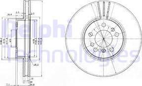 Delphi BG3628 - Jarrulevy inparts.fi