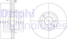 Delphi BG3622C - Jarrulevy inparts.fi