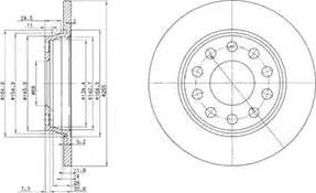 Delphi BG3674 - Jarrulevy inparts.fi