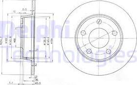 Delphi BG3671 - Jarrulevy inparts.fi