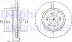 Delphi BG3678 - Jarrulevy inparts.fi