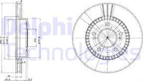 Delphi BG3061 - Jarrulevy inparts.fi