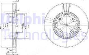 Delphi BG3063 - Jarrulevy inparts.fi