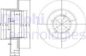 Delphi BG3089 - Jarrulevy inparts.fi