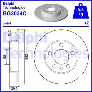 Delphi BG3034C - Jarrulevy inparts.fi