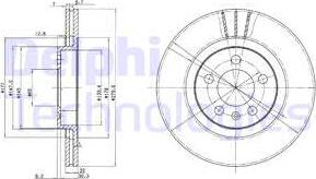 Delphi BG3036-C - Jarrulevy inparts.fi