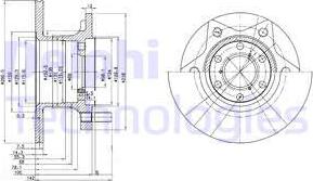 Delphi BG302 - Jarrulevy inparts.fi