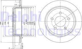 Delphi BG3073 - Jarrulevy inparts.fi