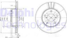 Delphi BG3151 - Jarrulevy inparts.fi