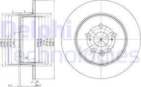 Delphi BG3169 - Jarrulevy inparts.fi