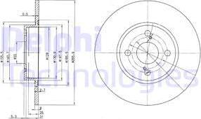 Delphi BG3186 - Jarrulevy inparts.fi