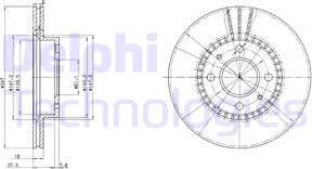 Delphi BG3134 - Jarrulevy inparts.fi