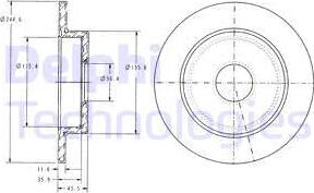 Delphi BG3131 - Jarrulevy inparts.fi